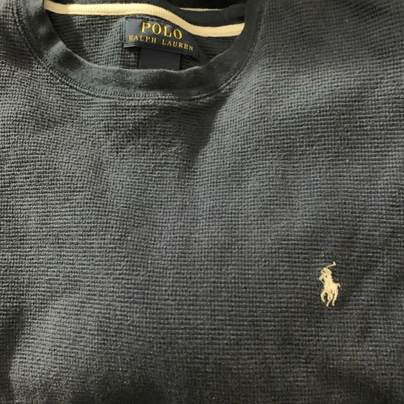 POLO Ralph Lauren boys Polo pullover in Blue size L - Picture 2 of 4